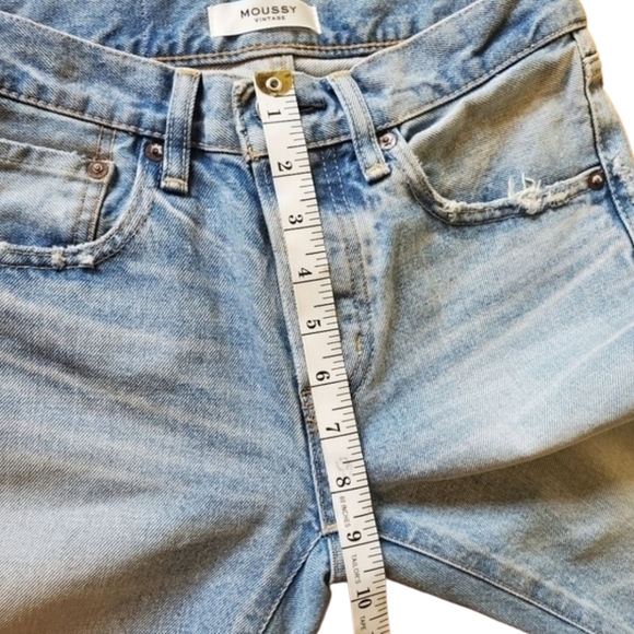 MOUSSY‎ MAY TAPERED DISTRESSED JEANS - Picture 8 of 12